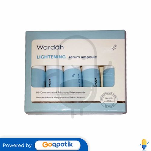 WARDAH LIGHTENING SERUM AMPOULE 5 ML BOX 5 PCS