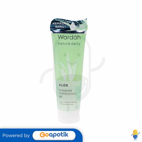 WARDAH NATURE DAILY ALOE HYDRAMILD MULTIFUNCTION GEL 100 ML TUBE