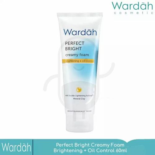 WARDAH PERFECT BRIGHT BRIGHTENING + OIL CONTROL 100 ML TUBE