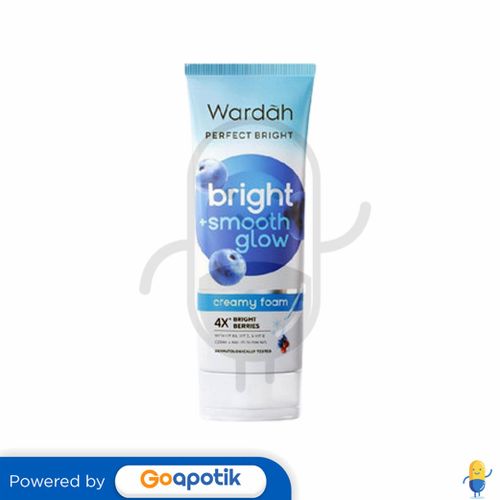 WARDAH PERFECT BRIGHT CREAMY FOAM BRIGHT + SMOOTH GLOW 100 ML TUBE