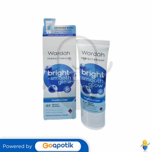 WARDAH PERFECT BRIGHT MOISTURIZER BRIGHT + SMOOTH GLOW 20 ML TUBE