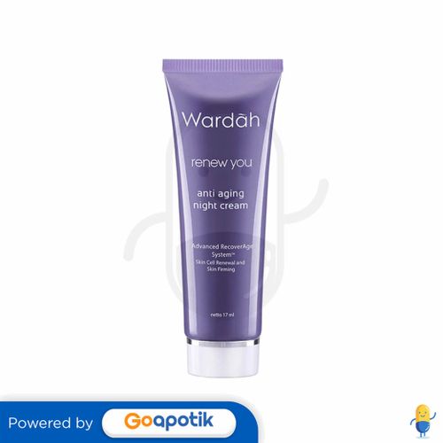 WARDAH RENEW YOU ANTI AGING NIGHT CREAM 17 ML TUBE