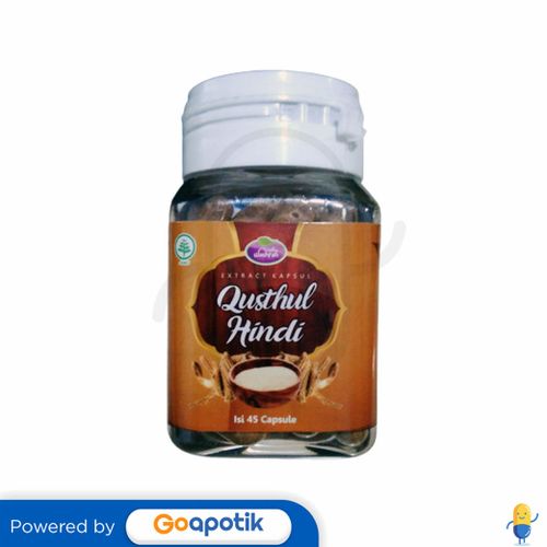 WASFAH QUSTHUL HINDI BOTOL 45 KAPSUL