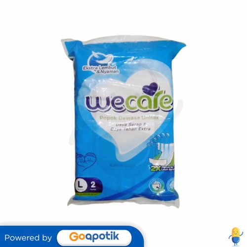 WE CARE ADULT DIAPERS UKURAN L 2