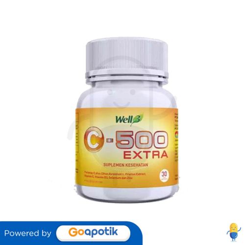 WELL3 C-500 EXTRA BOTOL 30 TABLET