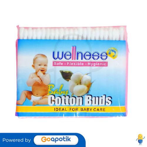 WELLNESS COTTON BUDS PACK 100 PCS