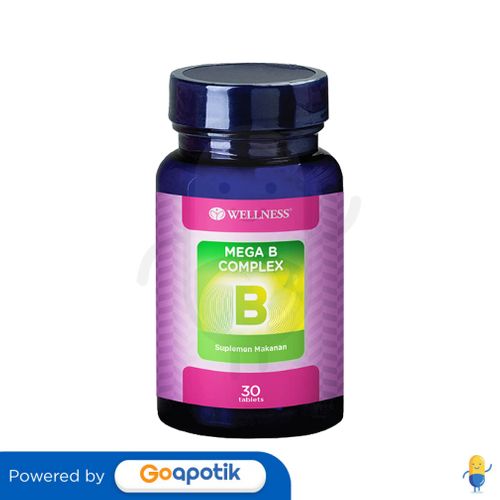 WELLNESS MEGA B COMPLEX BOTOL 30 TABLET