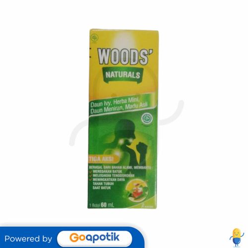 WOODS' NATURALS SYRUP 60 ML