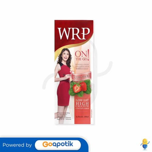 WRP ON THE GO SUSU RASA STROBERI 200 ML