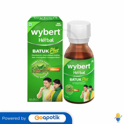 WYBERT HERBAL BATUK 60 ML BOTOL