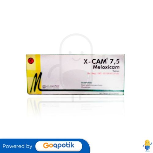 X CAM 7.5 MG BOX 30 TABLET
