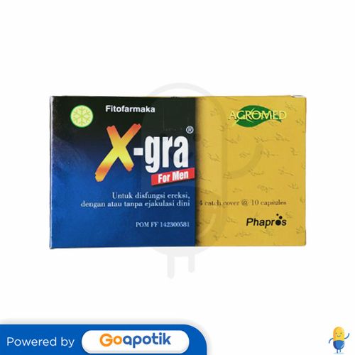 X-GRA PER BOX ISI 40 KAPSUL