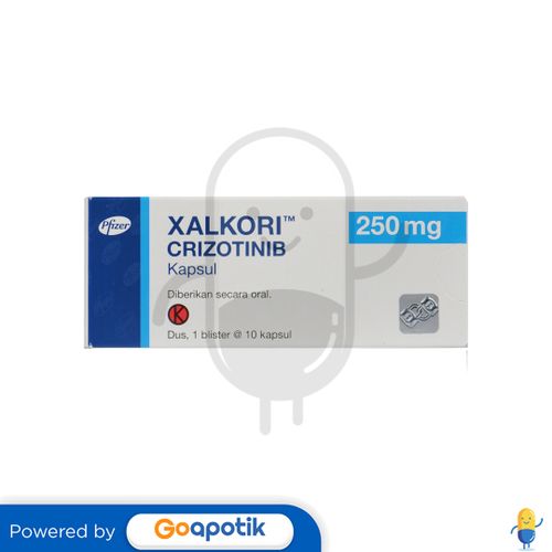 XALKORI 250 MG BOX 10 KAPSUL