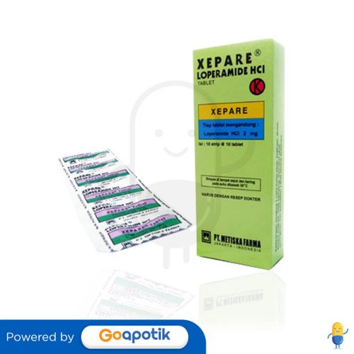 XEPARE 2 MG STRIP 10 TABLET