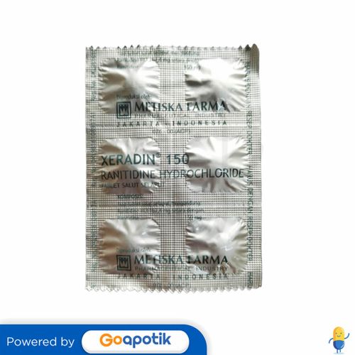 XERADIN 150 MG STRIP 6 TABLET