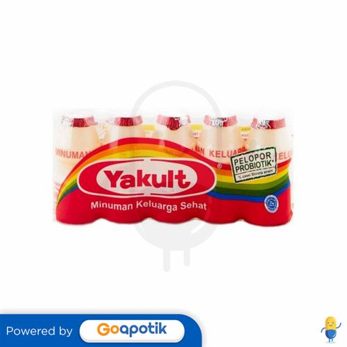 YAKULT SUSU FERMENTASI 65 ML PACK 5 BOTOL