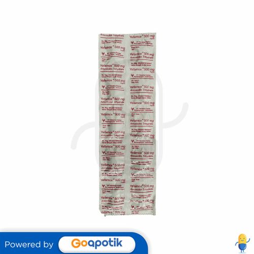 YEFAMOX 500 MG STRIP 10 KAPLET