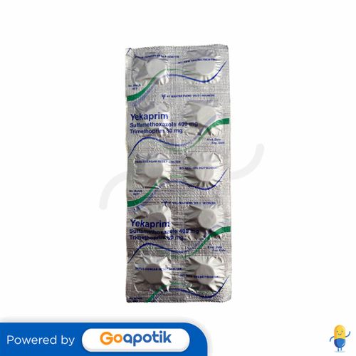 YEKAPRIM 400/80 MG STRIP 10 TABLET