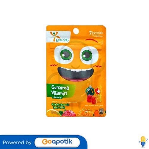 YOUVIT CURCUMA VITAMIN PACK 7 GUMMIES