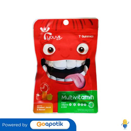 YOUVIT MULTIVITAMIN FOR KIDS SACHET 7 GUMMIES