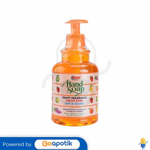 YURI HAND SOAP SOFT & GENTLE ORANGE 410 ML PUMP