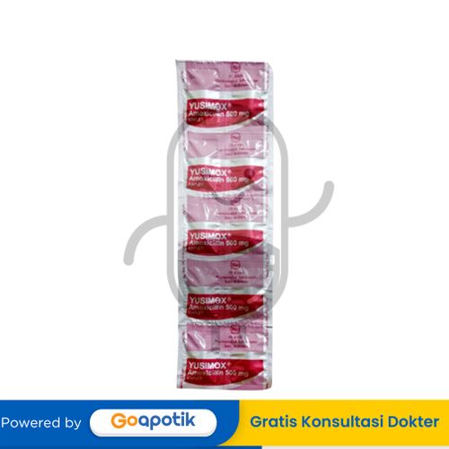 YUSIMOX 500 MG STRIP 10 KAPLET