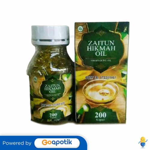 ZAITUN HIKMAH OIL BOTOL 200 KAPSUL