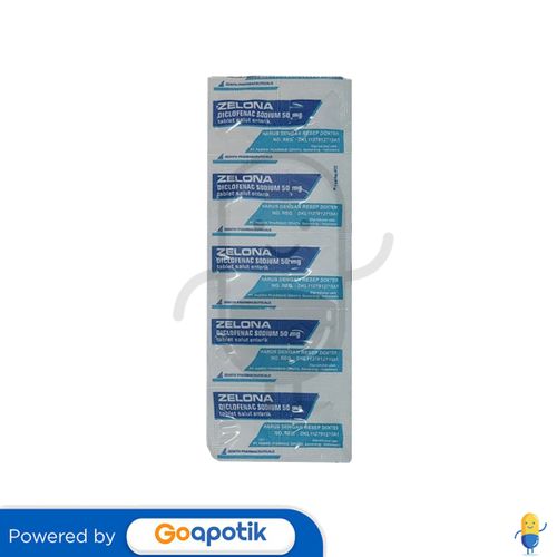 ZELONA 50 MG STRIP 10 TABLET