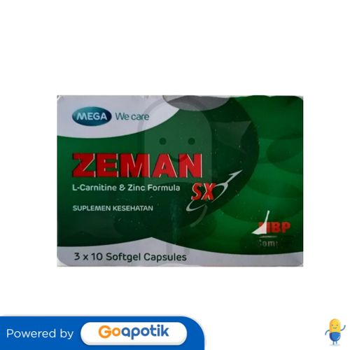 ZEMAN SX BOX ISI 30 KAPSUL