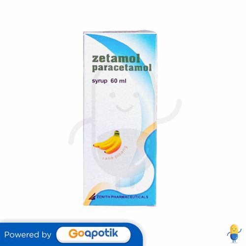 ZETAMOL 120 MG/5 ML SYRUP 60 ML