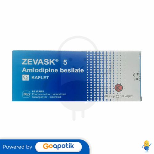 ZEVASK 5 MG BOX 100 KAPLET