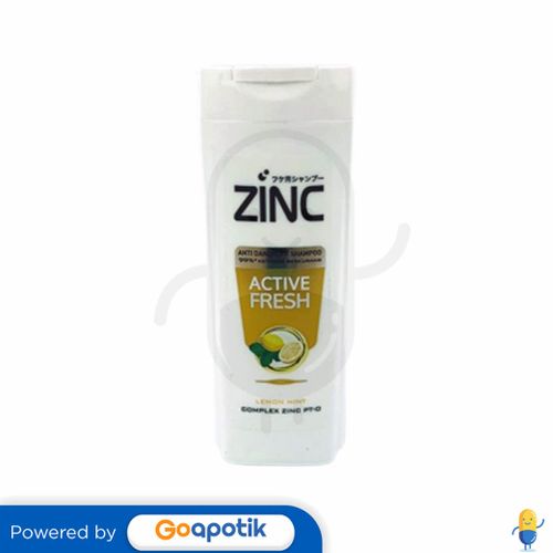 ZINC ANTI DANDRUFF SHAMPOO ACTIVE FRESH 70 ML BOTOL