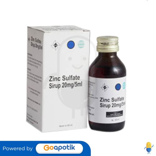 ZINC SULFATE MONOHYDRATE TEMPO 20 MG/5 ML SYRUP 60 ML