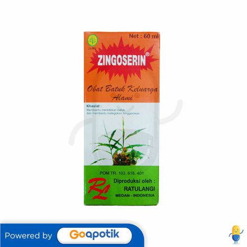 ZINGOSERIN SYRUP ISI 60 ML BOTOL