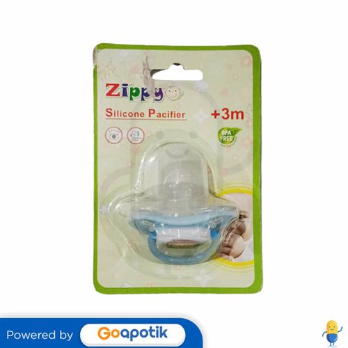 ZIPPY SILICONE PACIFIER +3 MONTH BLUE OK 070 PIECE Kegunaan, Efek