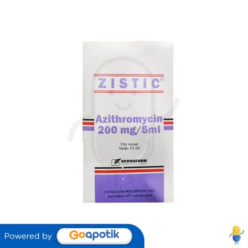 ZISTIC 200 MG/5 ML DRY SIRUP DROP 15 ML