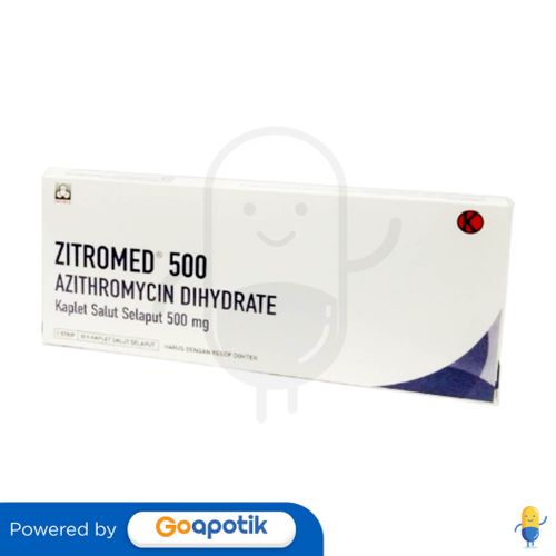 ZITROMED 500 MG BOX 6 KAPLET