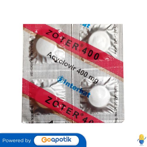 ZOTER 400 MG STRIP 4 TABLET