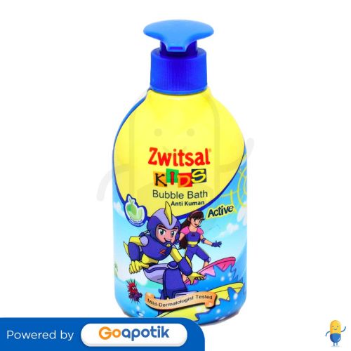 ZWITSAL KIDS BUBBLE BATH ACTIVE 280 ML PUMP