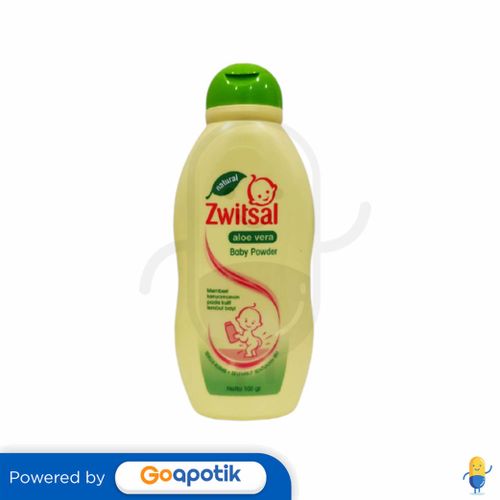 ZWITSAL NATURAL BABY POWDER ALOE VERA 100 GRAM BOTOL