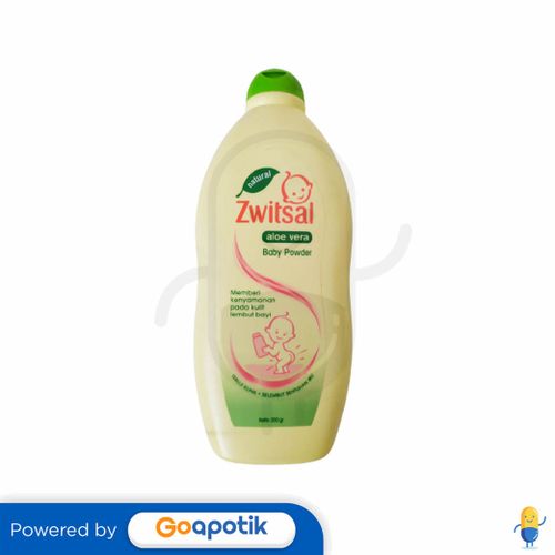 ZWITSAL NATURAL BABY POWDER ALOE VERA 300 GRAM BOTOL Kegunaan, Efek Samping, Dosis dan Aturan