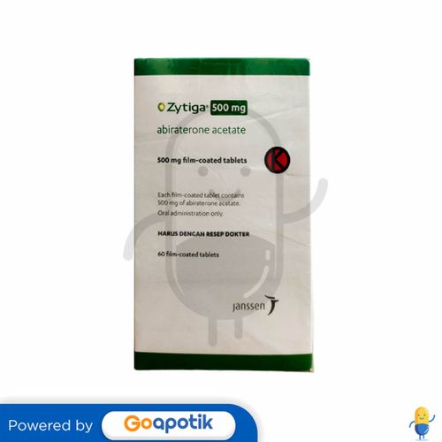 ZYTIGA 500 MG BOX 60 TABLET