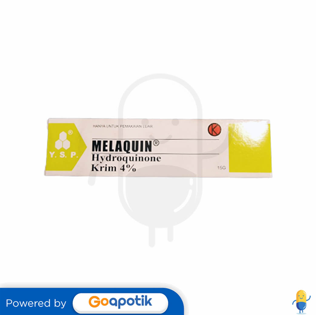 MELAQUIN 4% CREAM 15 GRAM TUBE - Kegunaan, Efek Samping, Dosis dan ...