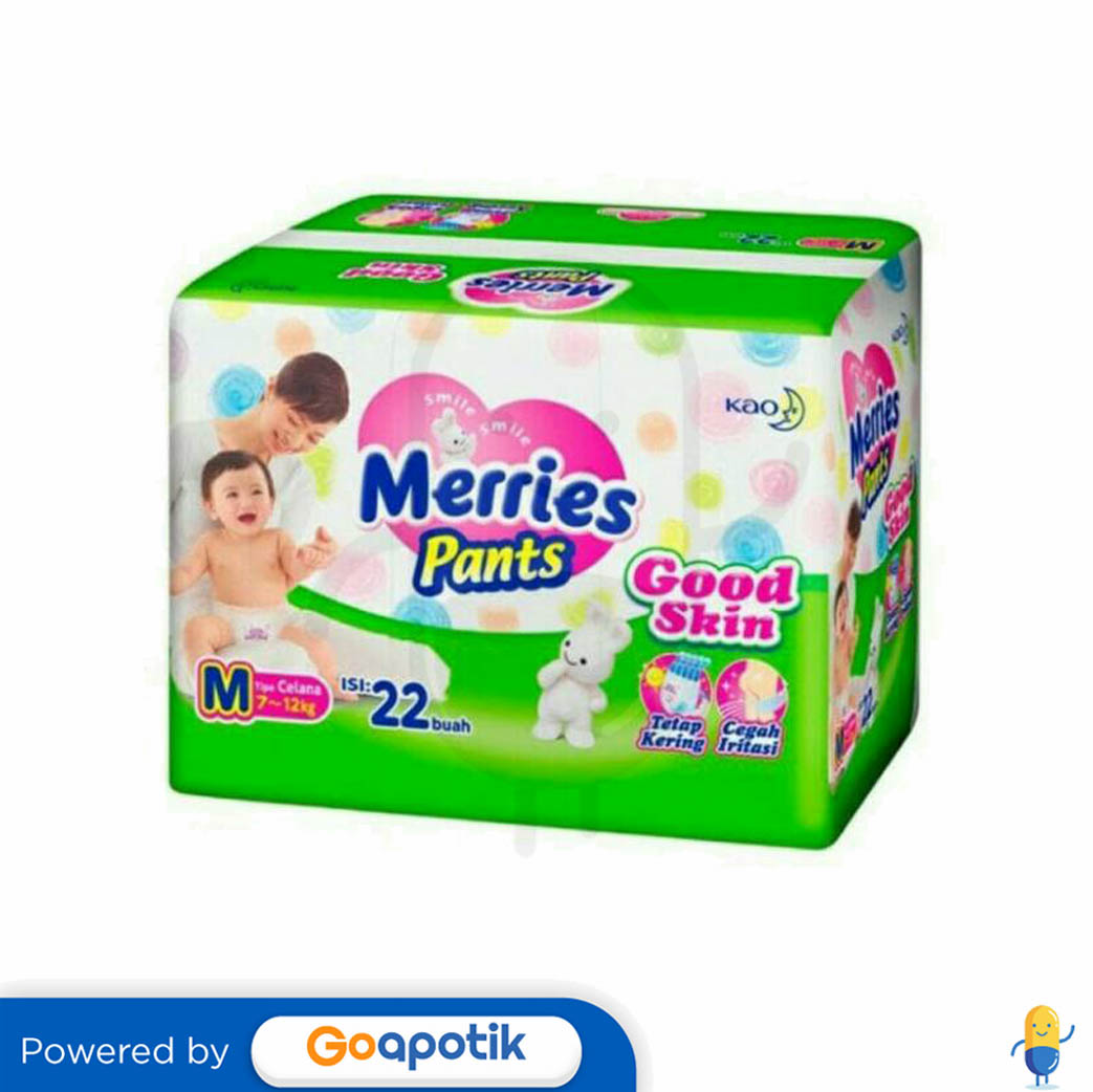 MERRIES PANTS GOOD SKIN M 22 - Kegunaan, Efek Samping, Dosis dan Aturan ...