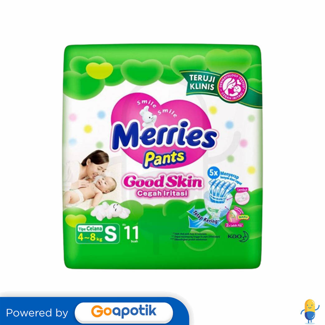 MERRIES PANTS GOOD SKIN S 11 - Kegunaan, Efek Samping, Dosis dan Aturan ...