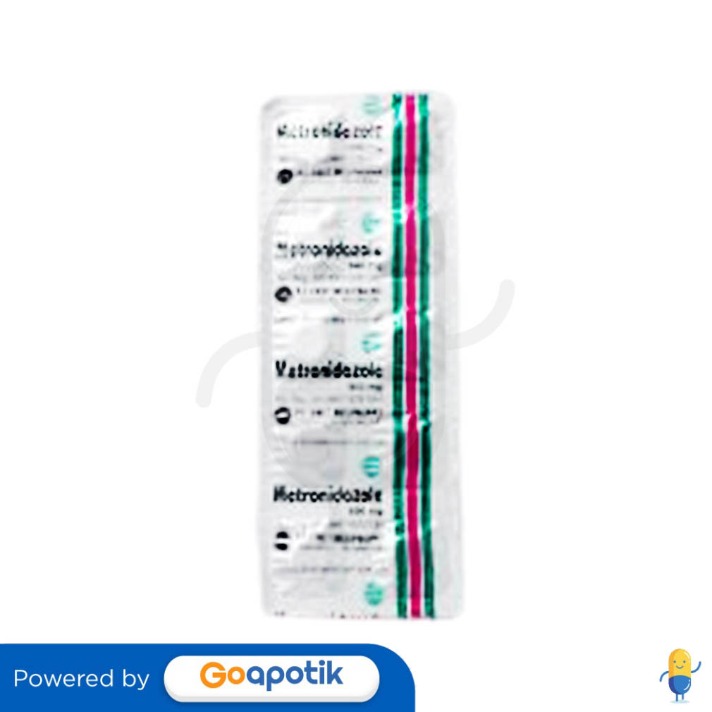 Metronidazole First Medipharma Mg Tablet Kegunaan Efek Samping