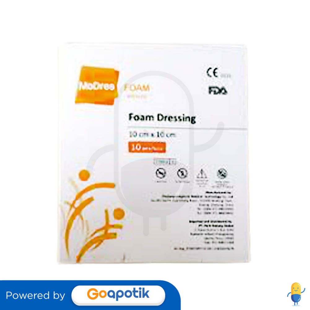 MODRES PENUTUP LUKA N FOAM DRESSING WITH PU 10 X 10 CM Kegunaan, Efek