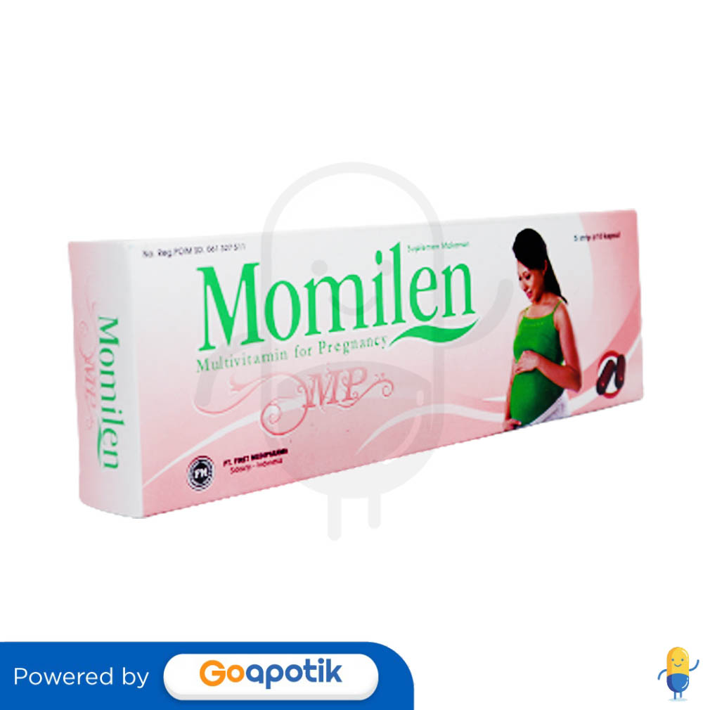 MOMILEN MULTIVITAMIN FOR PREGNANCY BOX 50 KAPSUL Kegunaan, Efek