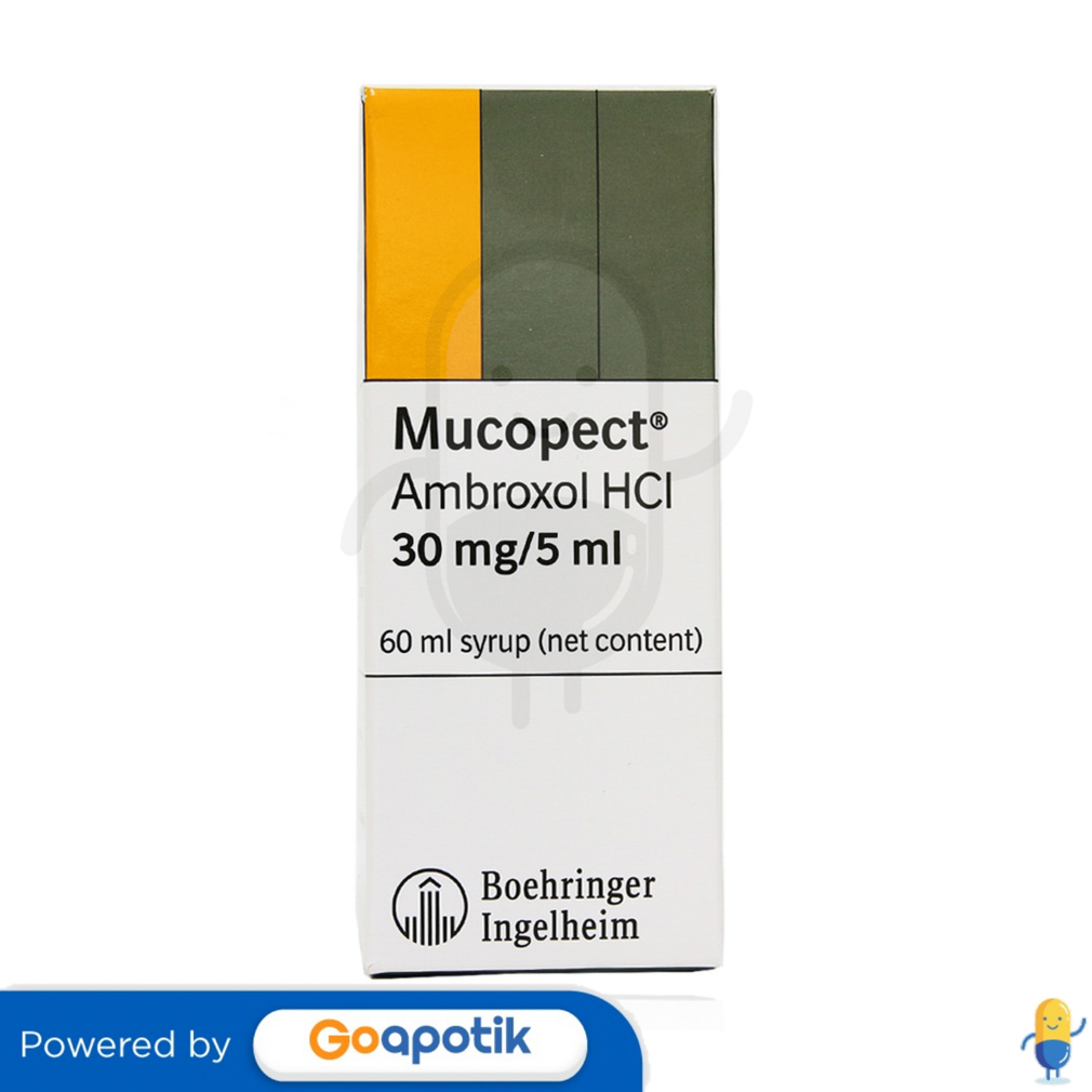 MUCOPECT 60 ML SIRUP - Kegunaan, Efek Samping, Dosis Dan Aturan Pakai