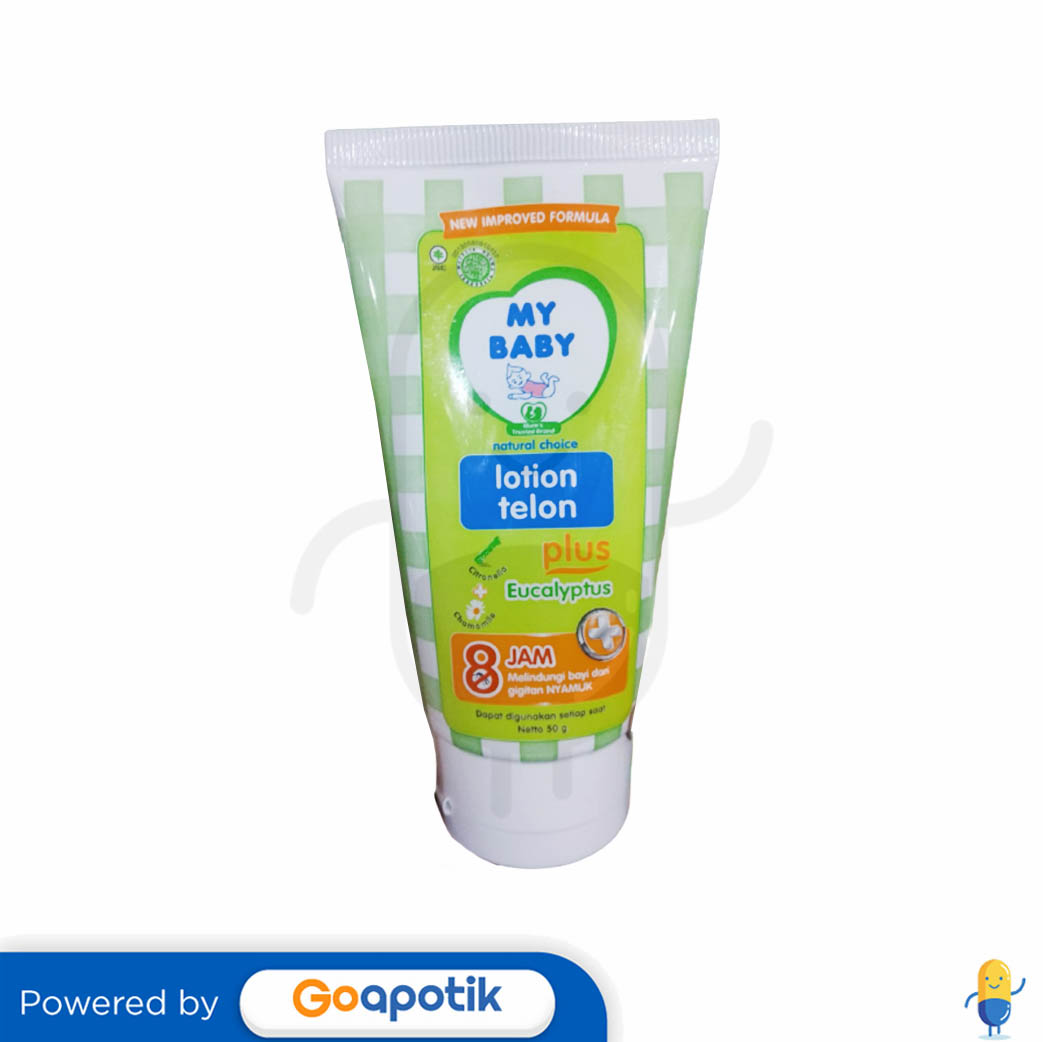 MY BABY LOTION TELON PLUS EUCALYPTUS 8 JAM 50 GRAM Kegunaan, Efek